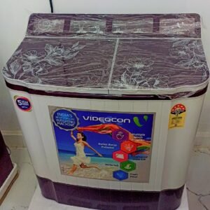 videocon semi automatic washing machine toughened glass LID